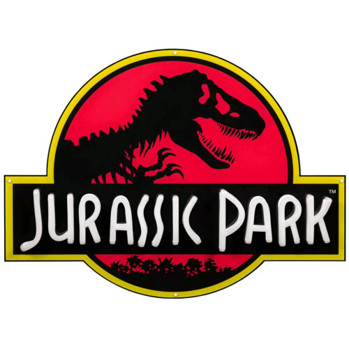 Jurassic Park Jurassic Park Logo Light-Up Neon Logo Sign