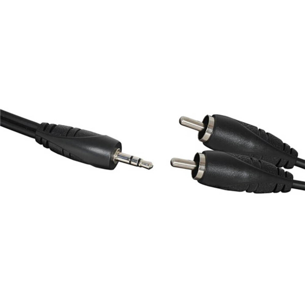 Stereo Audio Cable (3.5Mm Plug To 2 X Rca Plug 5M) 9319236941348