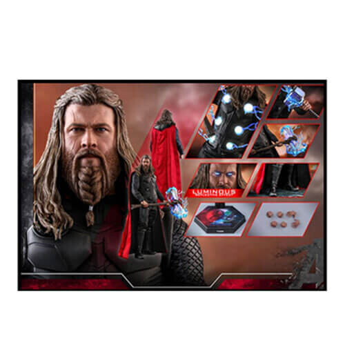 Avengers Figuur Hot Toys MMS557 - Marvel Comics - Avengers : Endgame - Thor 2