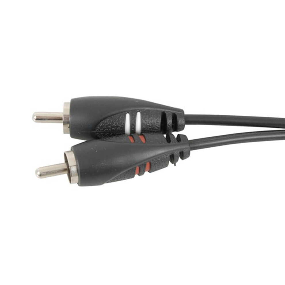 3.5Mm Stereo Socket Female To 2 X Rca Plugs 30Cm 9319236972434