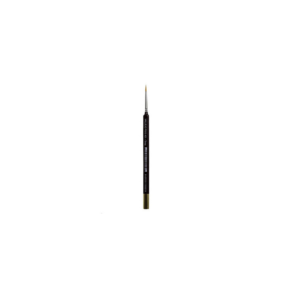 Vallejo Paints Round Toray Brush Triangular Handle (No. 1)