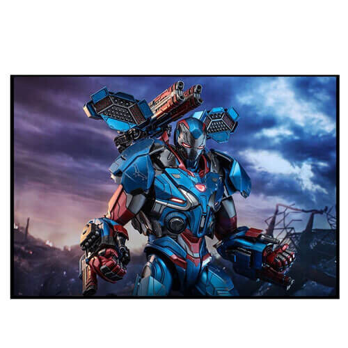 Avengers ειδώλιο Hot Toys MMS547D37 -Marvel Comics - Avengers : Endgame - Iron Patriot 1