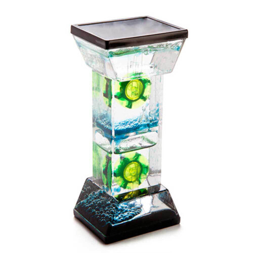 Double Wheel Liquid Timer - Mesmerizing Desk Toy for Focus and Calm Breaks (4-Min Per Side)