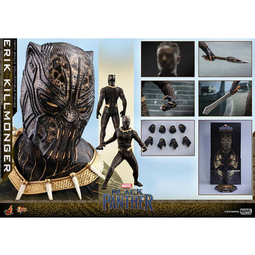 Black Panther ειδώλιο Hot Toys MMS471 - Marvel Comics - Black Panther - Erik Killmonger 2