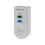 Bourne Residual Current Device Safety Switch Mains Outlet (White) 1