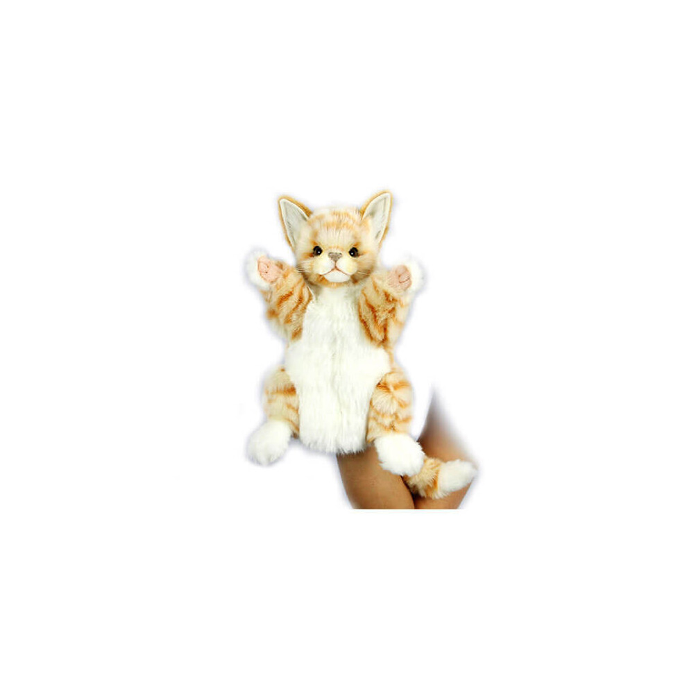 Hansa Realistic Hand Puppet (Ginger Cat)