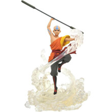 Figurine PVC Aang Galerie Avatar Diamond Select Toys, Multicolore, 28 cm
