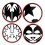 Kiss Round Coaster Set 1