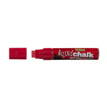 (Red) Texta Liquid Chalk Wet-Wipe Marker Jumbo