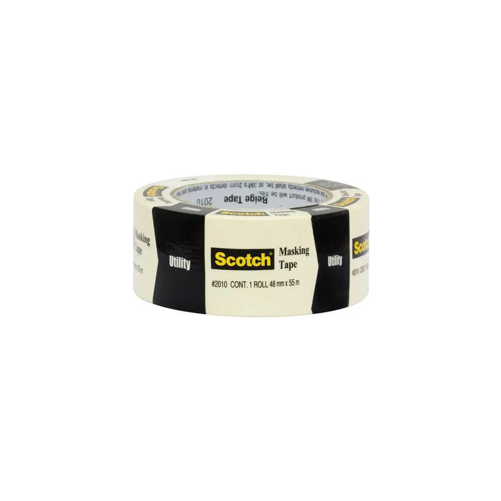 (48mmx55m) Scotch Masking Tape (Beige)