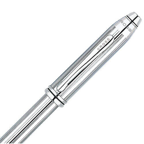 Cross Cross Townsend Lustrous Chrome Pen (Rollerball) 1