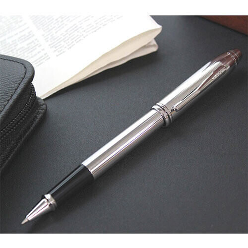 Cross Cross Townsend Lustrous Chrome Pen (Rollerball) 2
