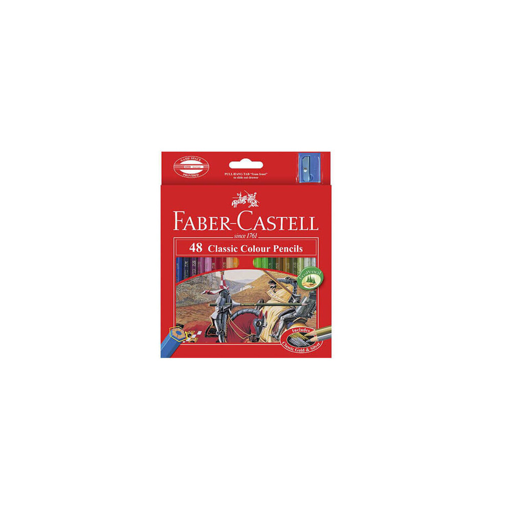 (48pk) Faber-Castell Coloured Pencil Classic