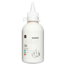 (White) EC Junior Acrylic Rainbow Paint 250mL