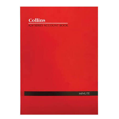 Collins Account Book 24 Leaves (A4) (Minute)