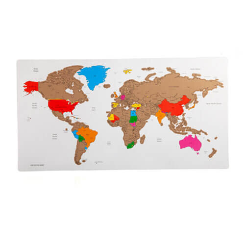 Scratch Me Away Magnetic Travel Map 1