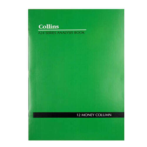 Collins Account Book 24 Leaves (A4) (12 Money Column)