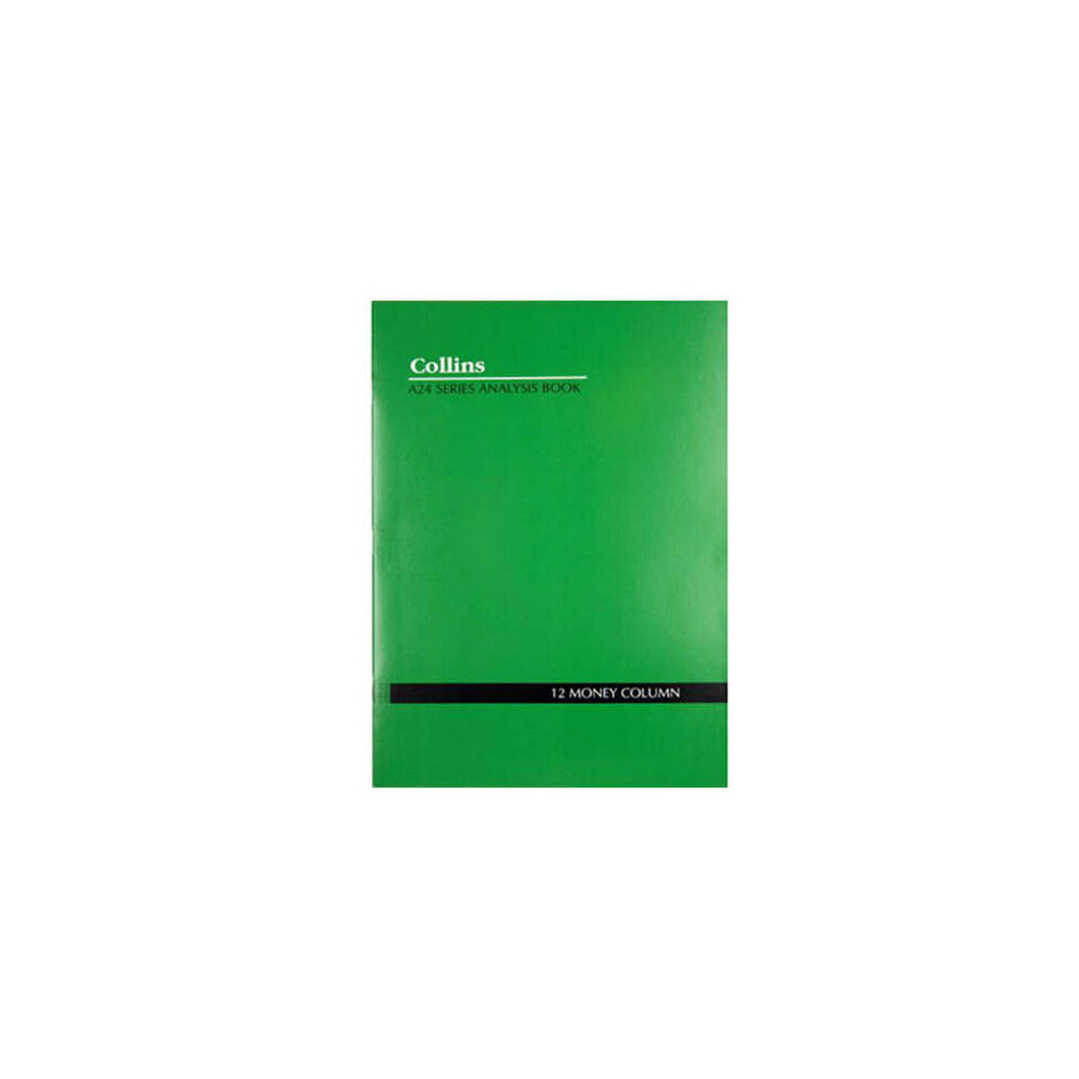 Photos - Notebook Collins Account Book 24 Leaves (A4)  (12 Money Column)