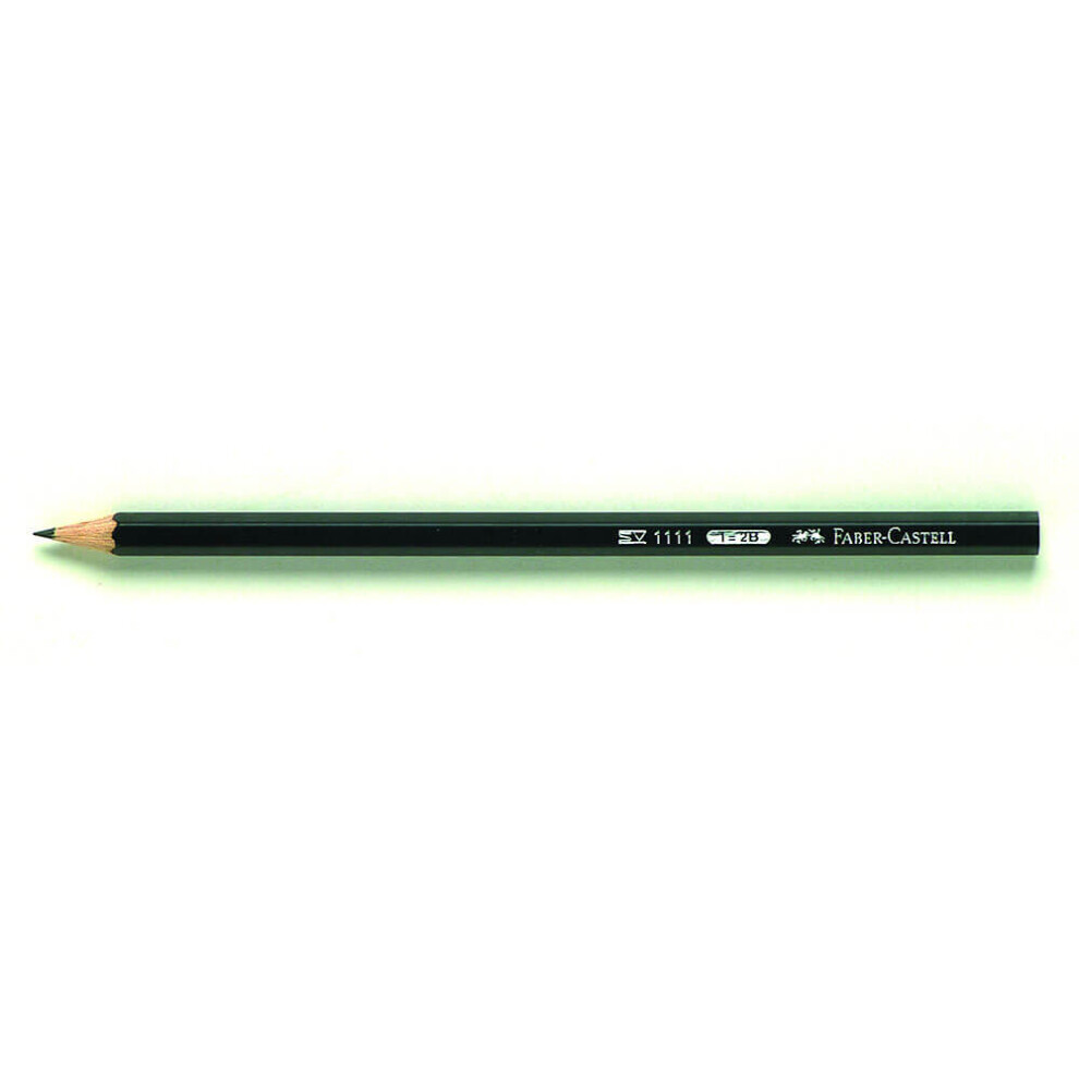 Faber-Castell Blackmatt Hb Graphite Pencils (12/Box)