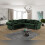 MN Furniture (Corner Sofa, Green) Ashwin 3+2 Seater and Corner Luxuries Sofa 1
