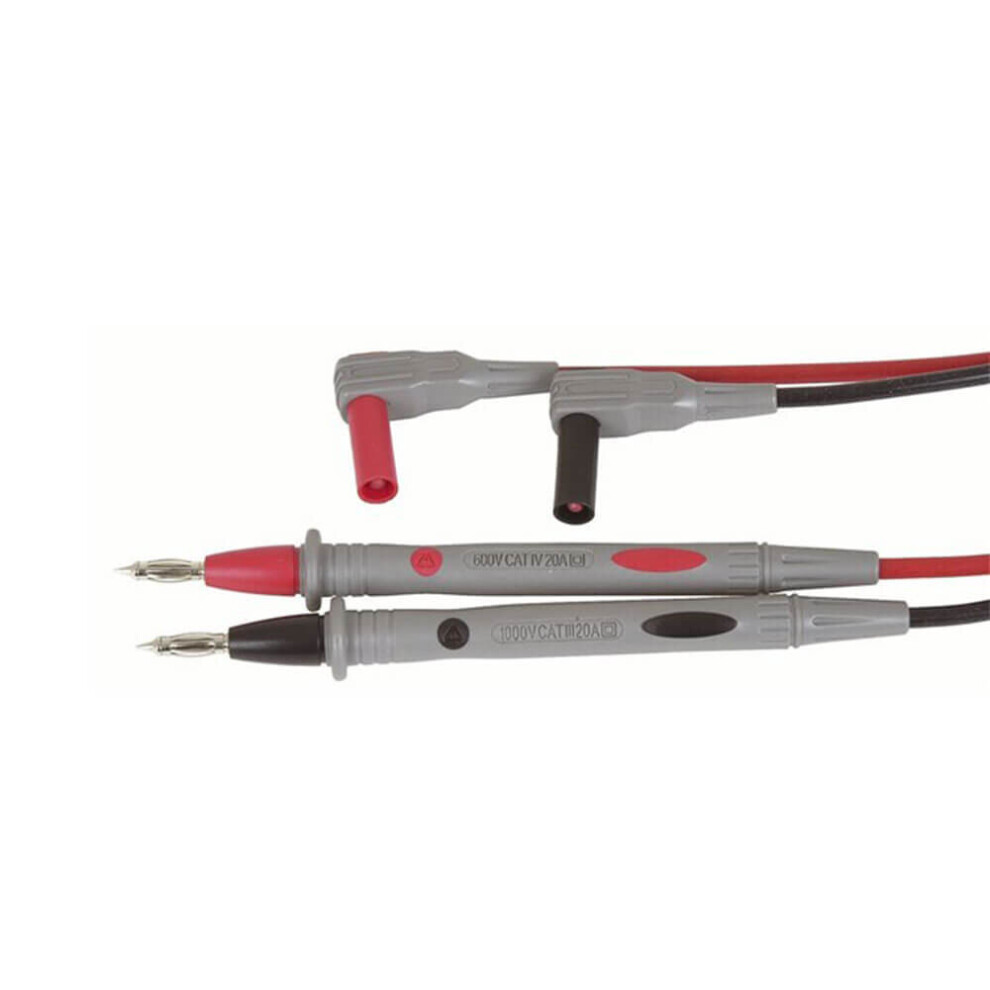 Jaycar Professional Cat Iv Multimeter Test Probe 20A 1200Mm 9319236929971