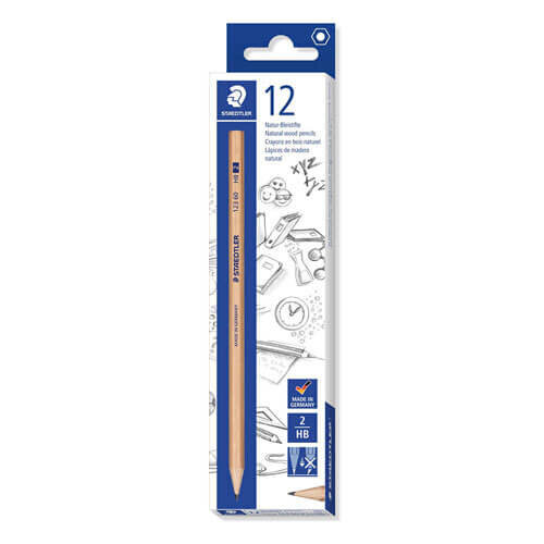 Staedtler Staedtler Natural Lead Pencils (12/box) (HB)