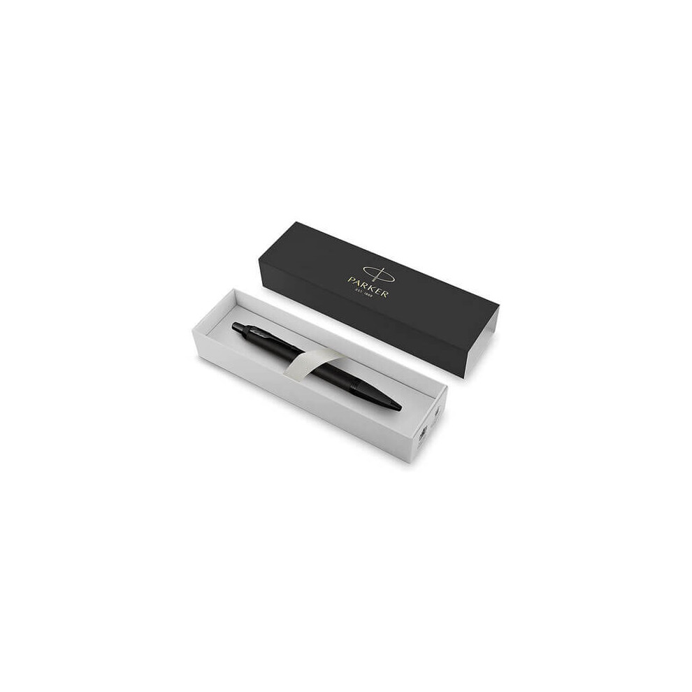 Parker (Matte ) Im Achromatic Ballpoint Pen Black