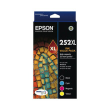 Epson High-capacity Inkjet Cartridge 252XL (Value Pack)
