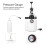 3L+1L Manual Brake Bleeder Clutch Bleeding System Fluid Bleeder Kit 4