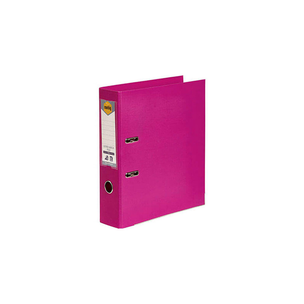 Photos - File Folder / Lever Arch File Marbig Lever Arch File 75mm (A4) (Pink)