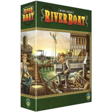 Flussboot-Brettspiel