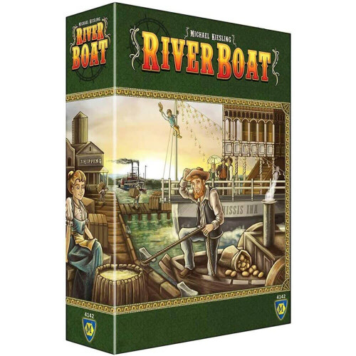 Asmodee Flussboot-Brettspiel