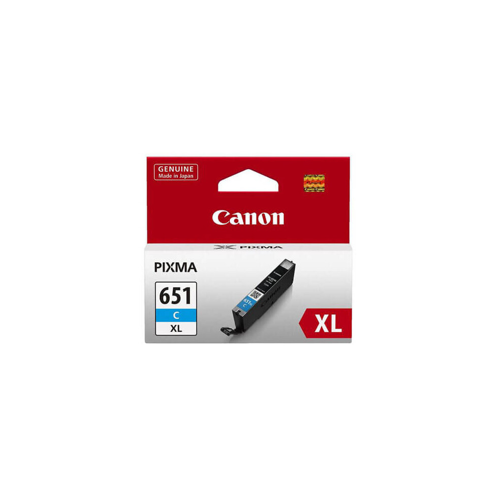 (Cyan) Canon Inkjet Cartridge CLI651XL