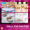SOL 5pk White Paper Table Cloths Square 90cm | Disposable Party Tablecover 3