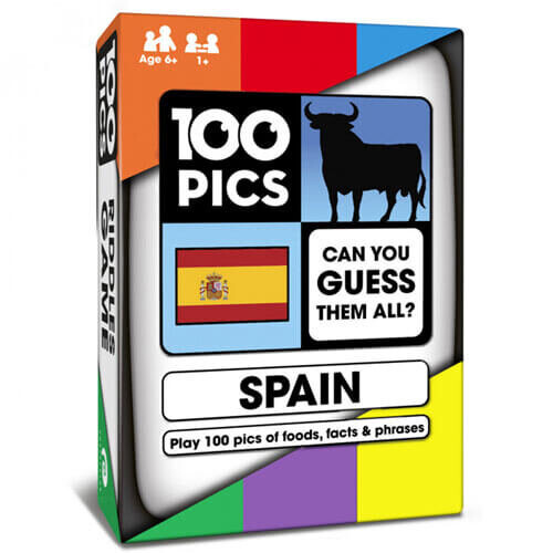 100 PICS Quiz Card Game (Spain)