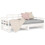 VidaXL (white, 90 x 190 cm) vidaXL Solid Wood Pine Pull-out Day Bed Wooden Sofa Bed Multi Colours/Sizes 4