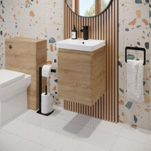 Wall Mounted Bathroom Vanity Unit & Basin Sink Storage Furniture Cabinet 400mm
