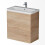 Regis Wood Free Standing Vanity Unit & Basin - 800mm 3