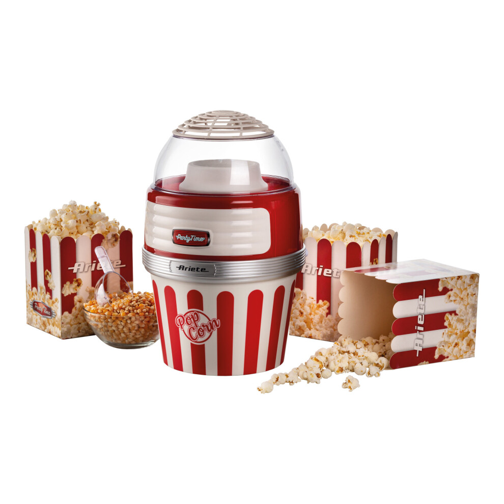 Ariete 2957 XL Party Time Family Grand Pop Corn Machine Red