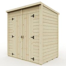 (6ft x 4ft) Storehaus Security Shed with Pent and Double Door