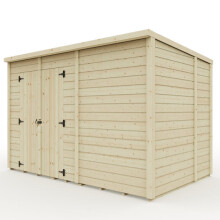 (10ft x 6ft) Storehaus Security Shed with Pent and Double Door