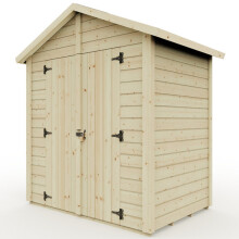 (6ft x 4ft) Storehaus Security Shed with Apex and Double Door