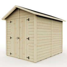 (8ft x 6ft) Storehaus Security Shed with Apex and Double Door