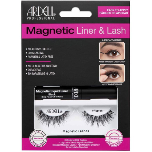 Ardell Liner liquido e ciglia magnetiche Ardell - Wispies