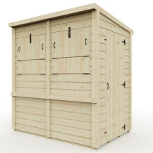 (6ft x 4ft) Everest Party Shed with Pent Roof, Door and Hatches