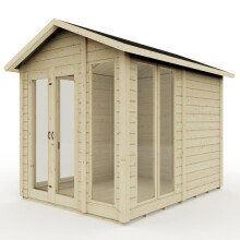 (8ft x 6ft) Storehaus Summerhouse with Apex and Double Door