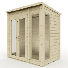 (6ft x 4ft) Storehaus Summerhouse with Pent and Double Door