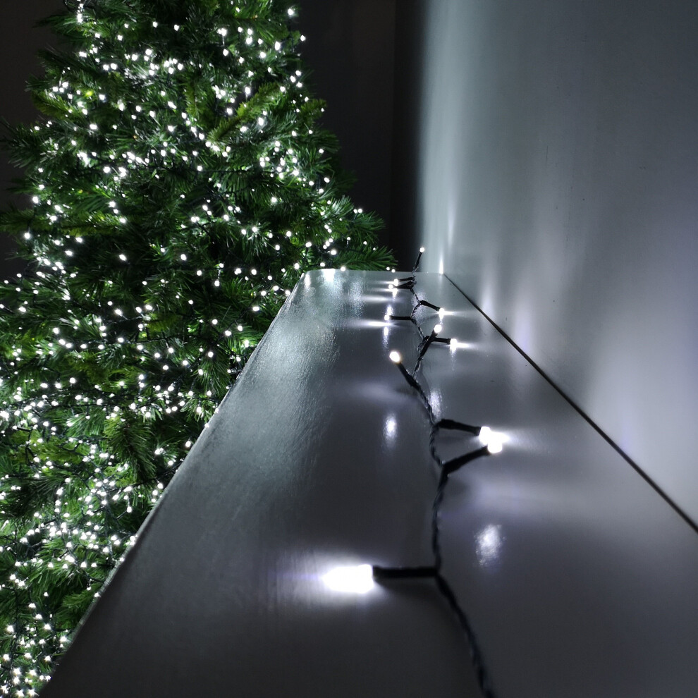 Premier 200 Led 20M Indoor / Outdoor Led Christmas Lights With Timer Cool White