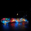 Christmas 100 Micro Brights Battery Timer LED Lights Indoor / Outdoor - Multi Colour 1