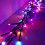 Premier Premier Indendørs og udendørs julelys 960 LED, 12,4 m, Multi-Action Cluster Supabrights Med Timer regnbue 5